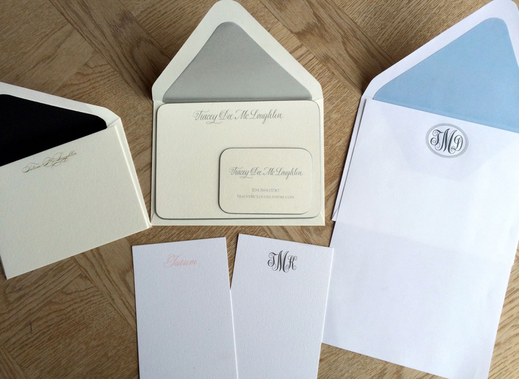 Personal Stationery Set Dulles Designs