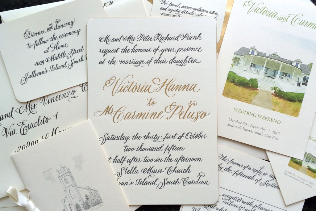 Wedding Stationery Suite – Dulles Designs