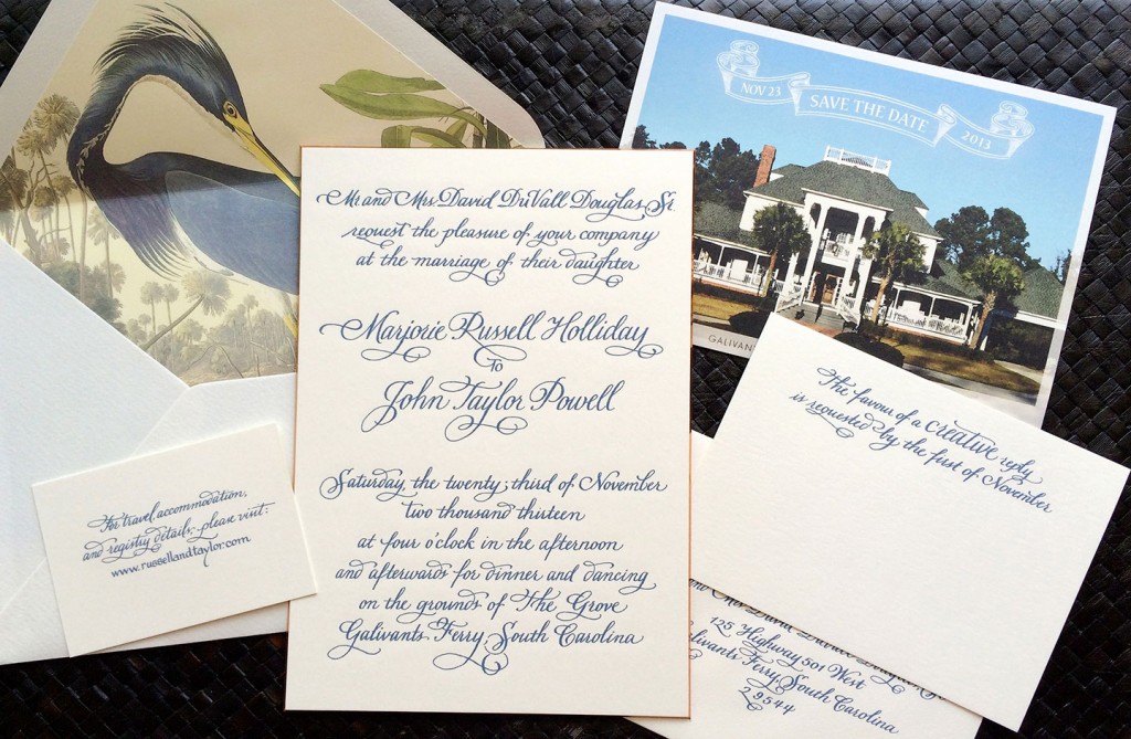 Wedding Stationery Suite – Dulles Designs
